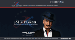 Desktop Screenshot of joealexander.com